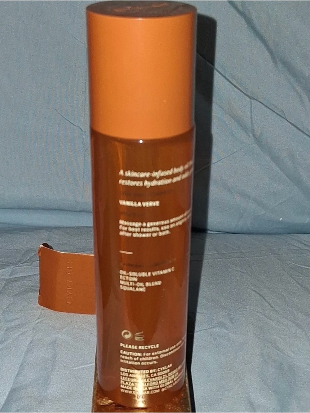 Cyklar Vanilla Verve Vitamin C Body Oil - Picture 2 of 3